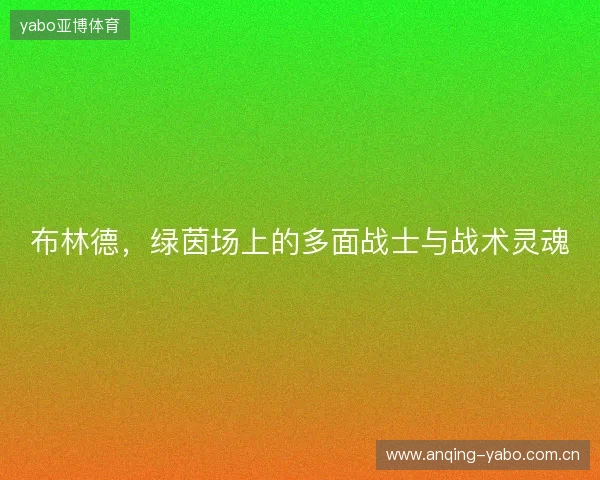 布林德，绿茵场上的多面战士与战术灵魂